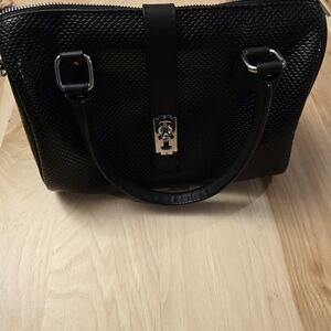 Foxblood Apple Leather Chain Bag